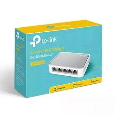 Modemi, ruteri i mrežni uređaji: TP-Link LS1005 – 5-portni 10/100 Mb/s desktop mrežni svič - 5 Fast — 18