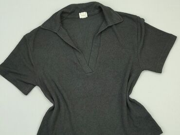 t shirty damskie szare: Koszulka polo, H&M, S, stan - Idealny