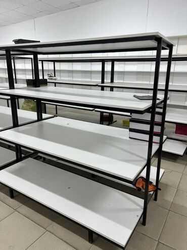 гатовый бизнес: Островная торговая стеллажная система для магазина - Конструкция