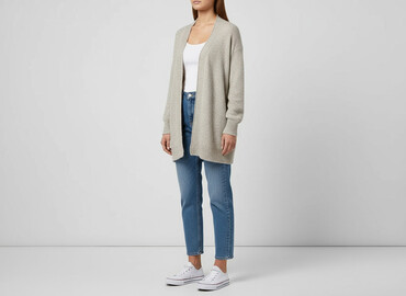 alpaka ubrania: H&M, Kardigan damski, rozmiar M