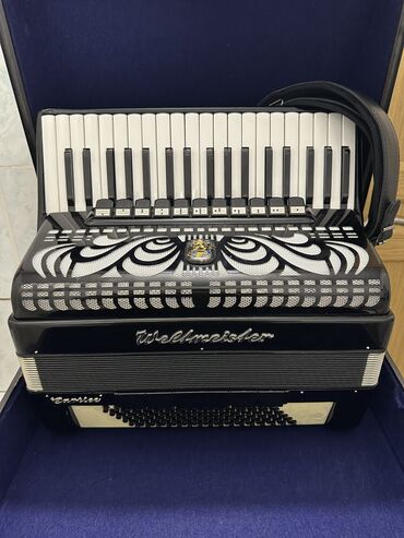 Аккордеоны: Продаю Германский аккордеон Вельтмейстер каприз Вельтмейстер метеор — 7
