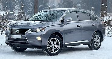 Lexus: Lexus RX: 2013 г., 3.5 л, Автомат, Гибрид, Кроссовер — 2