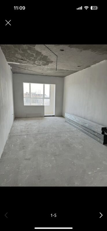 Продажа квартир: 2 комнаты, 54 м², Элитка, 6 этаж, ПСО (под самоотделку)