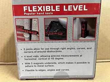 Libele: Fleksibilna libela sa magnetima – “Flexible Level” Opis: - Sastoji se — 4