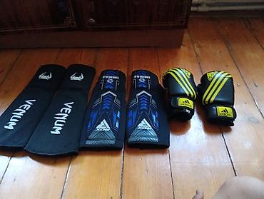 İdman alətləri: MMA/Kickboks qoruyucu dəst - Venum tibia və ayaqüstü qoruyucuları – — 3