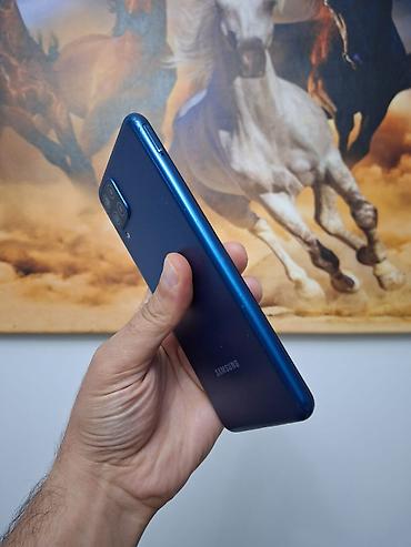 hile mobile: Samsung Galaxy A12, 64 GB, rəng - Göy, Barmaq izi — 8