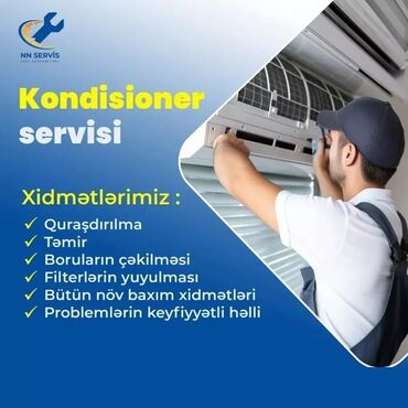 купить бу пластиковые окна: Təmir, Split kondisionerlər, Quraşdırılma