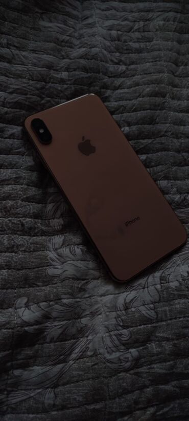 телефон xs max: IPhone Xs Max, Колдонулган, 256 ГБ, Алтын, Куту, 77 %