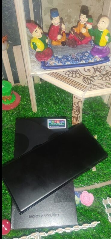 Samsung: Samsung Galaxy S22 Ultra, 256 GB, rəng - Qara, İki sim kartlı — 6