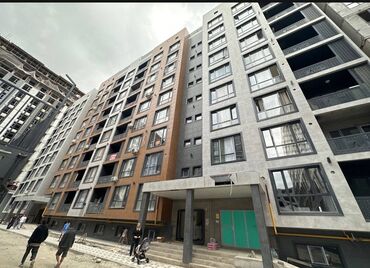 тц бишкек парк: 1 бөлмө, 54 кв. м, Элитка, 4 кабат, Евроремонт