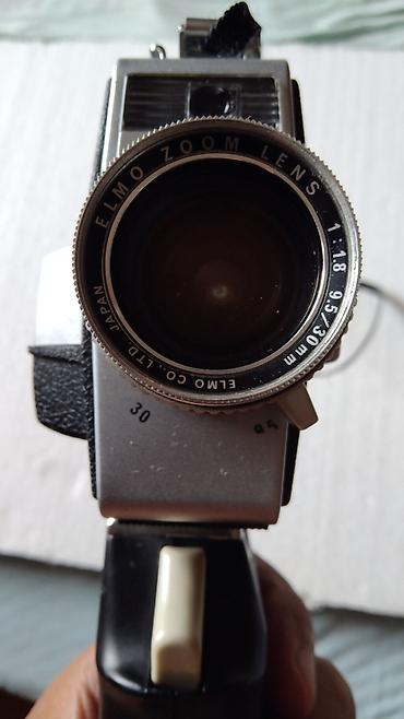 skibidi kamera: Vintage ELMO Super 8mm filmska kamera (Japan), Potpuno ispravna - — 2