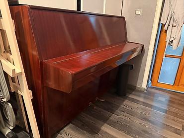 Спорт и хобби: Upright pianino – Юность ) modeli - Korpus: parlaq tünd qəhvəyi taxta — 9