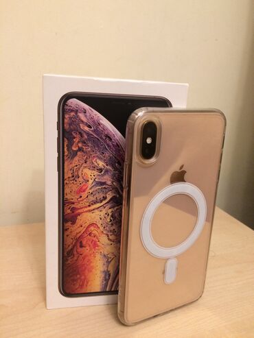 iphone xs max qiymeti bakida: IPhone Xs Max, 64 GB, Qızılı, Face ID