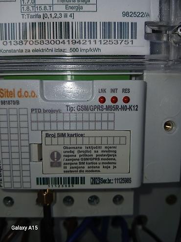 Ostali merni alati: Trofazno statičko brojilo električne energije – Mikroelektronika — 24
