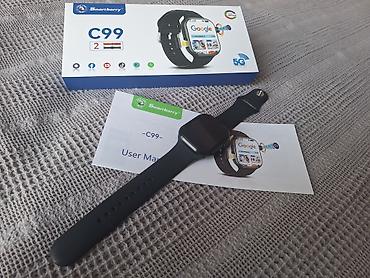 Смарт-часы: Smartbarry C99 ağıllı saat. 1 aydan az istifadə olunub, heç bir — 1