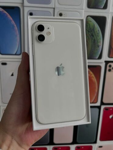 Mercury: IPhone 11, 128 ГБ, Белый, Гарантия, Кредит, Отпечаток пальца