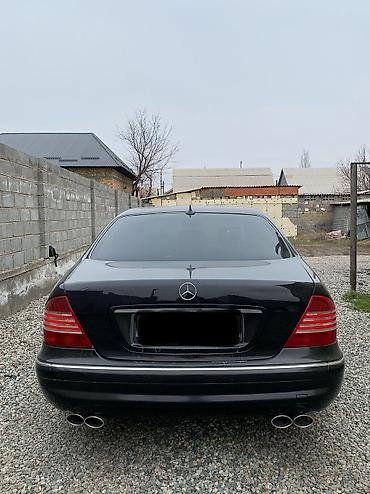 Mercedes-Benz: Mercedes-Benz S-Class: 2001 г., 3.2 л, Автомат, Газ, Седан — 6