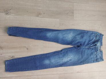 shooter pantalone: Jeans, High rise, Skinny