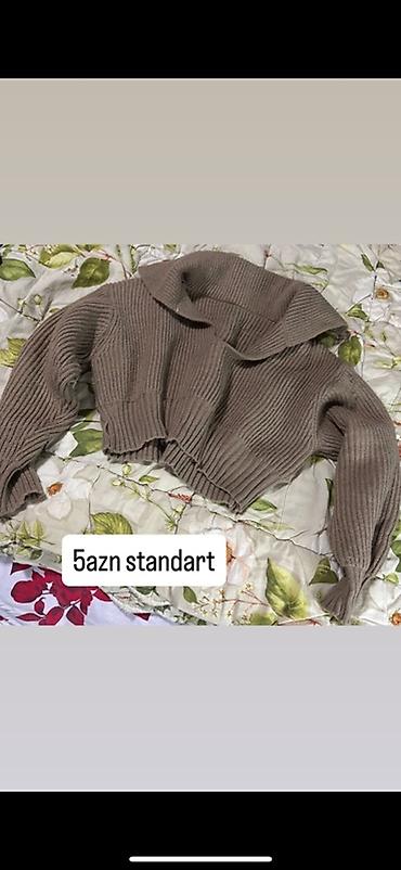 Svitşotlar: Satılır – qadın geyimləri seçimi: - Qara kapüşonlu svitşot: ön — 14
