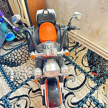 мотоцикл для детей: Uşaq üçün akkumulyatorlu üçtəkərli motosiklet - Dizayn: Chopper — 3
