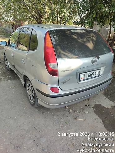 алмеро тино: Nissan Almera Tino: 2001 г., 2 л, Автомат, Бензин, Минивэн — 2