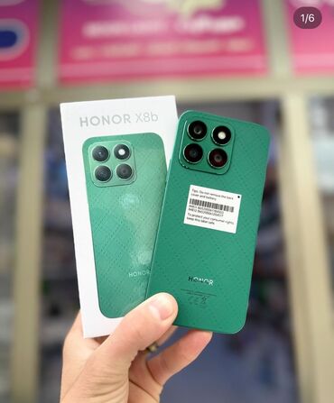 honor yeni: Honor X8, 128 GB, rəng - Yaşıl, Zəmanət, İki sim kartlı