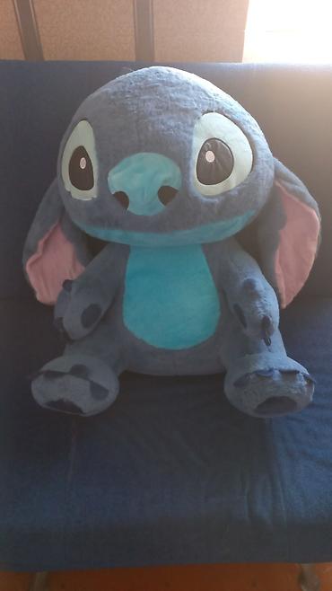 taxta oyuncaqlar: Böyük ölçülü yumşaq oyuncağ – Stitch (Lilo & Stitch personajı) - — 1