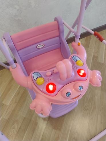 at oyuncaqlari: Uşaq yelləncəyi – Baby Land - Rəng: çəhrayı/bənövşəyi tonlarda - — 3