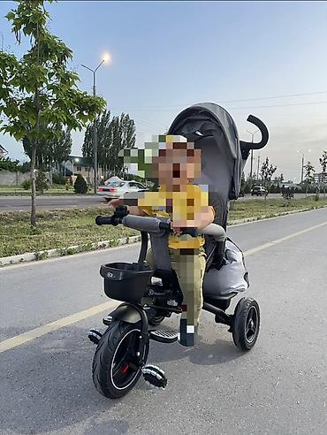 велоколяски: Детский трехколесный велосипед-коляска Kinderkraft (Польша) Покупали в — 7