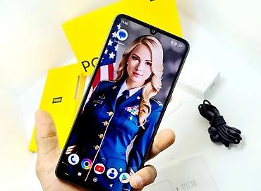 Poco: Poco C65, Б/у, 256 ГБ, цвет - Черный, 1 SIM, 2 SIM, eSIM — 9