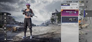 od tüfəngi: PUBG Mobile oyun hesabı – zəngin silah örtükləri və kosmetik — 3