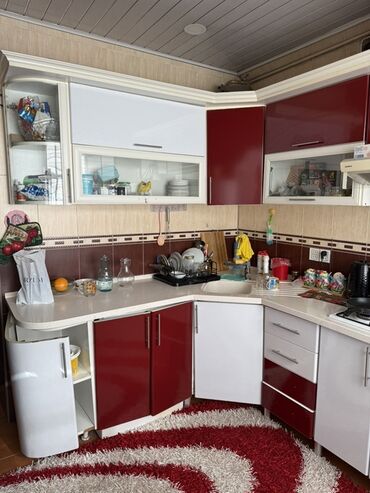 стеклянный фартук для кухни: Mətbəx mebeli dəsti və quraşdırılmış texnika Umumi 5.50 metr Vezyeti