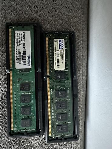 Оперативная память DDR3‑ПК — 2 планки по 2 ГБ. Характеристики по