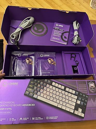 notebook cantası: 🔥 Azar 514 TKL Gaming Mexaniki Klaviatura – Satılır 🔥 Premium gaming — 8