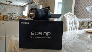 фотоаппараты профессиональные canon: Canon EOS RP RF 24-105 2 ədəd godox softbox conon pixma priter