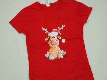 czerwone t shirty tommy hilfiger: T-shirt, S (EU 36), condition - Perfect