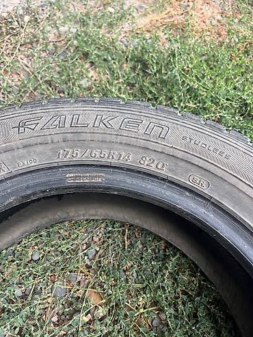 Шины и диски: Комплект зимних шин R14, 4 шт. - Модели: Falken Espia EPZ и Goodyear — 9