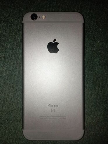 Apple iPhone: IPhone 6s, Б/у, 32 ГБ, Серебристый, Защитное стекло, Чехол, 100 %