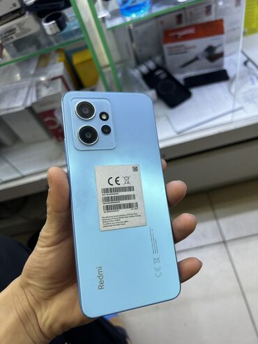 редми 12 с: Xiaomi, Redmi Note 12, Б/у, 128 ГБ, цвет - Синий, 1 SIM, 2 SIM