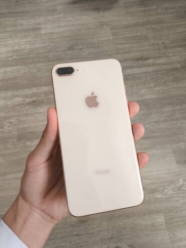 продам айфон 7 плюс: IPhone 8 Plus, Б/у, 64 ГБ, Золотой, Чехол, 76 %