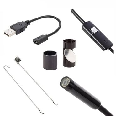 купить автосканер для диагностики авто: Для автомобиля Эндоскоп с жёстким кабелем, объектив 7 мм., длина