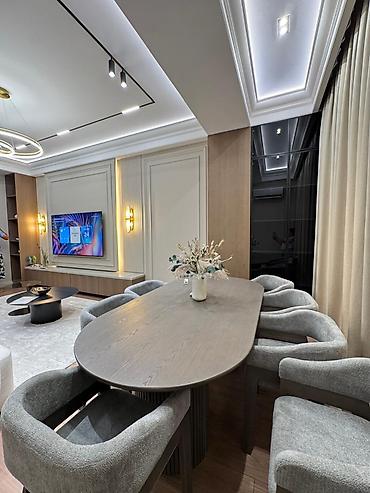 самсу: 4 комнаты, 130 м², Южная Магистраль Элитка, 5 этаж, Дизайнерский ремонт — 3