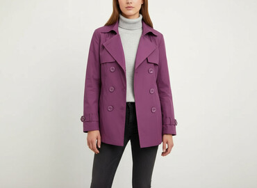 Coats: Women`s coat, size L