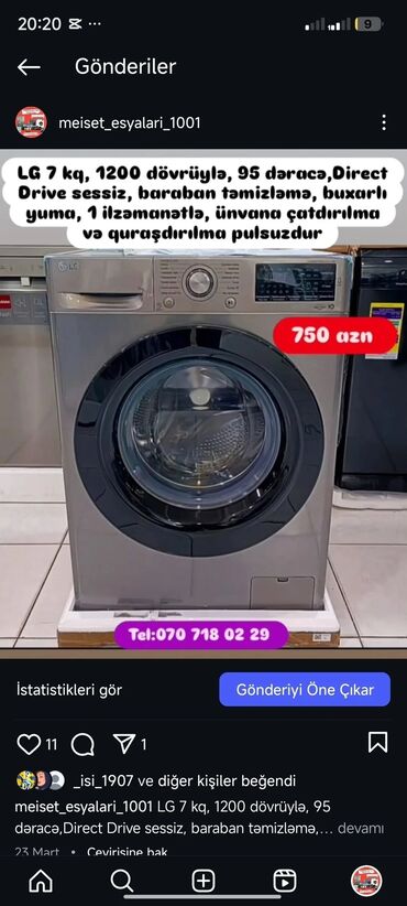 Paltaryuyan maşınlar: Paltaryuyan Anbardan satiş.Qimətlər aşagida qeyd olunub.Ünvana — 91