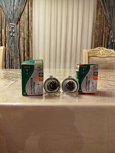 led lampa h7: GREF H4 avtomobil farası lampaları 6 aydı işlənib sarı işqdı 12 vodux — 1