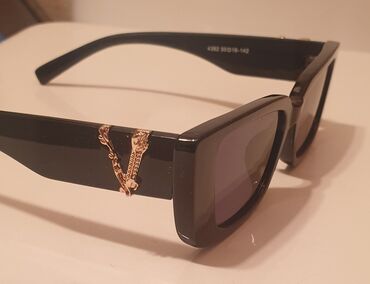 Naočare: Naočare za sunce, Versace, bоја - Crna — 2