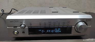 ses sistemi: Denon DRA-F101 AM/FM Stereo Receiver + orijinal pult - Kompakt “slim” — 5