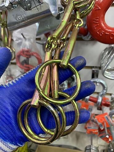 Хомуты из катанки: Строповые кольца/скобы с проушинами для такелажных работ - Тип — 1