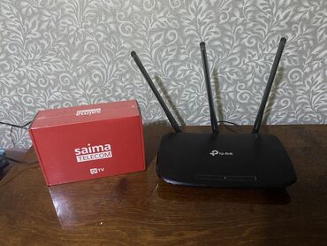 телевизор токмак: Продаю трехантенный Wi-Fi роутер Tp-Link и новый мультимедийный плеер
