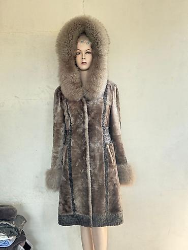 Шубы: Шубка из мутона.отделка норкой.приталенная очень теплая.бу в очень — 4